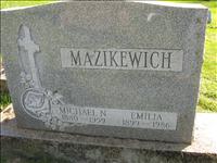 Mazikewich, Michael N and Emilia